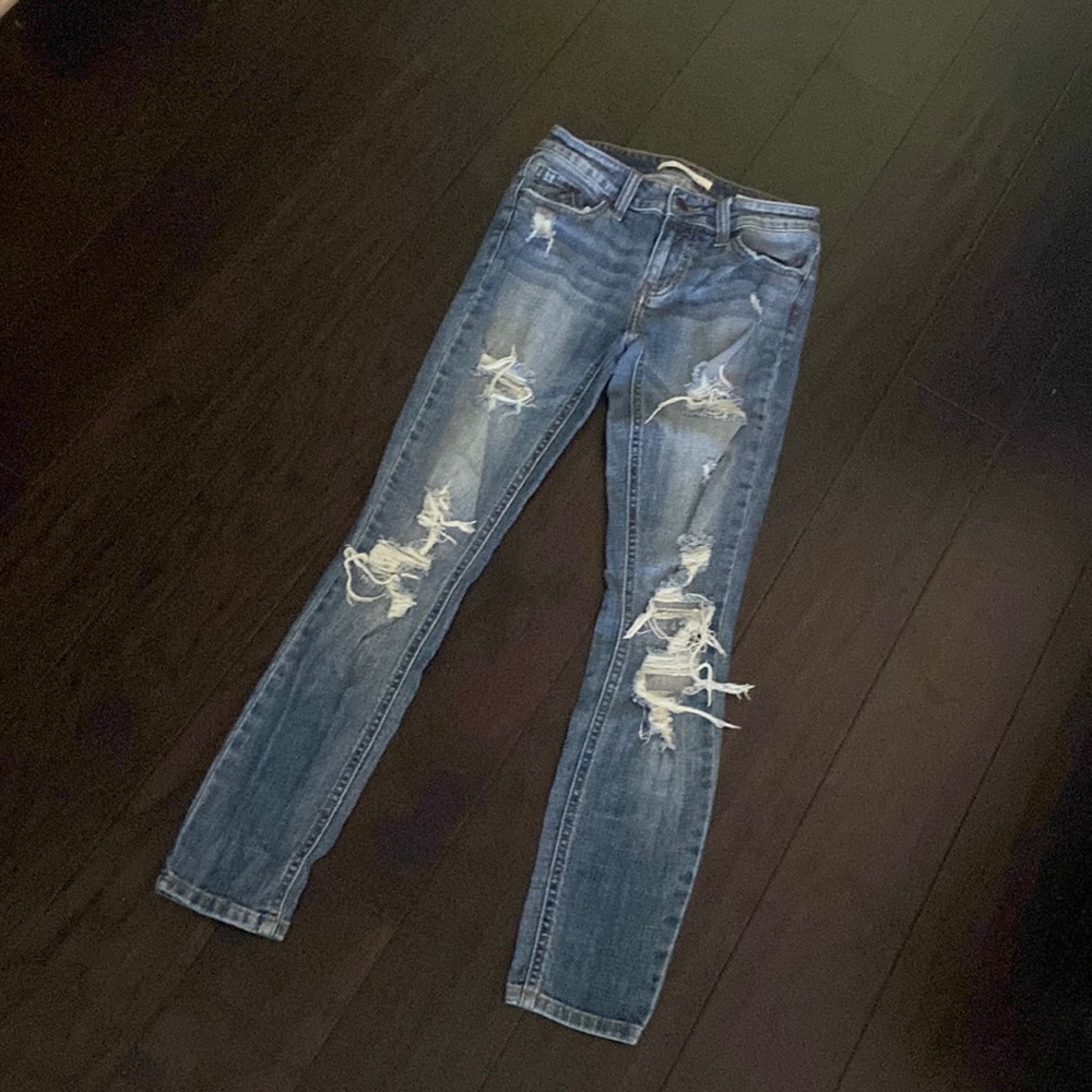 Cute distressed jeans